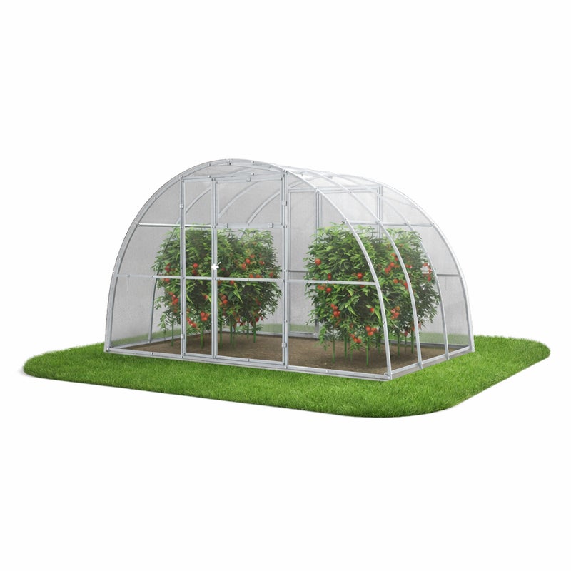 Szklarnia ogrodowa Tunel 3,5x2 m profile 40x20 poliwęglan 5mm - Szklarnia z poliwęglanu