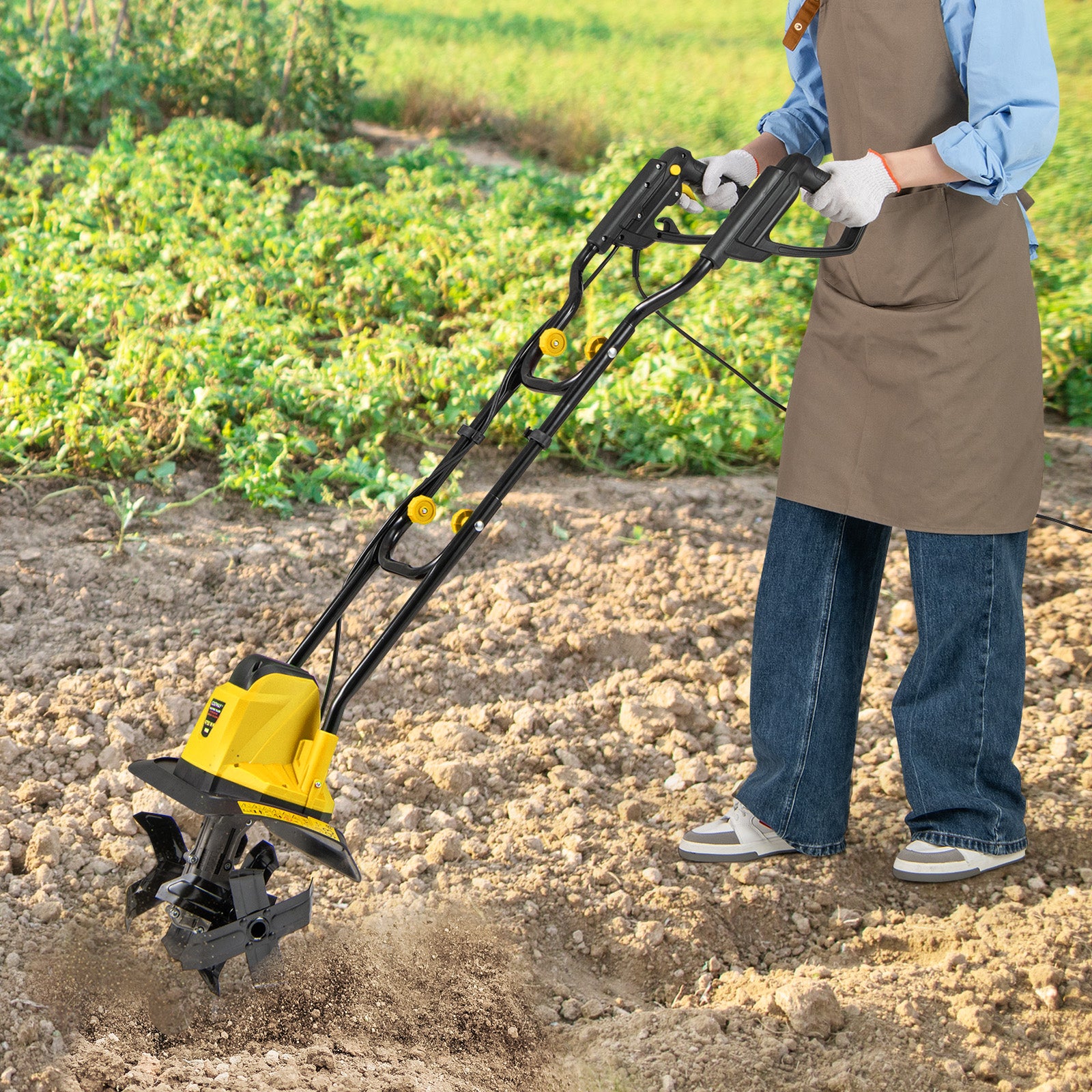 Motoculteur Électrique Filaire Pliable 750W, Largeur/Profondeur de — free download