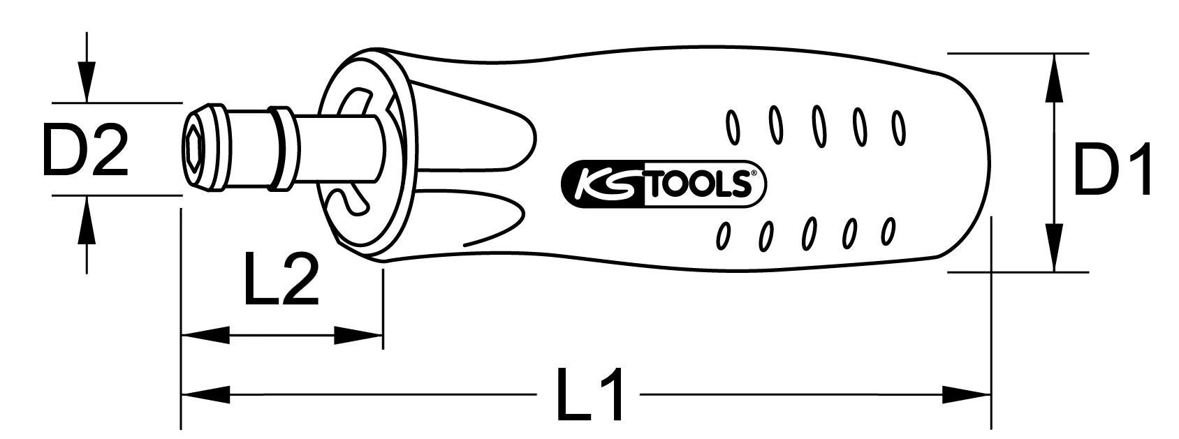 KS TOOLS 1/4