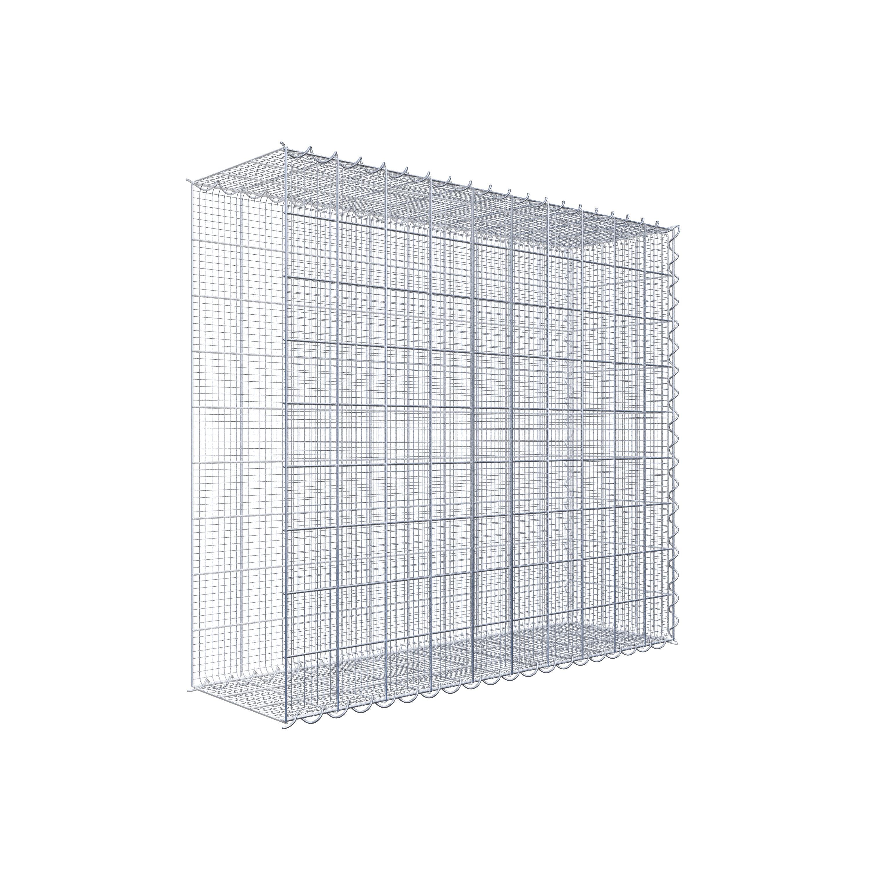 Cage à Pierres Jardin Panier Gabion Rectangulaire 100x50x30 Cm - Grillage 5x5 Cm, Revêtement Zinc-Aluminium, Pour Jardin Et Aménagement Extérieur Gabion 100x30x50 Cage à Pierres Jardin Panier Gabion Rectangulaire 100x50x30 Cm - Grillage 5x5 Cm, Revêtement Zinc-Aluminium, Pour Jardin Et Aménagement Extérieur Gabion 100x30x50