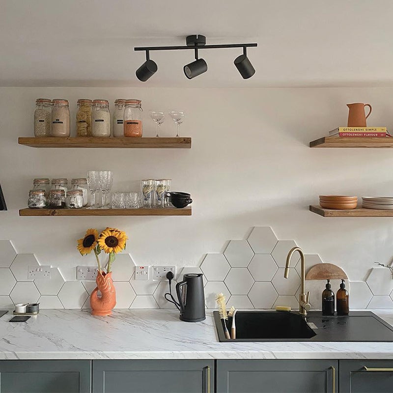 Spot moderne noir orientable 3 lumières - Jeana - 2