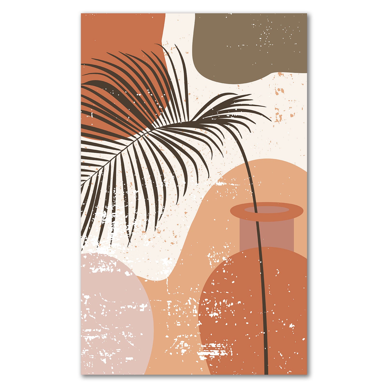 Tableau Art organique Terracotta - 50x80cm - made in France - 6