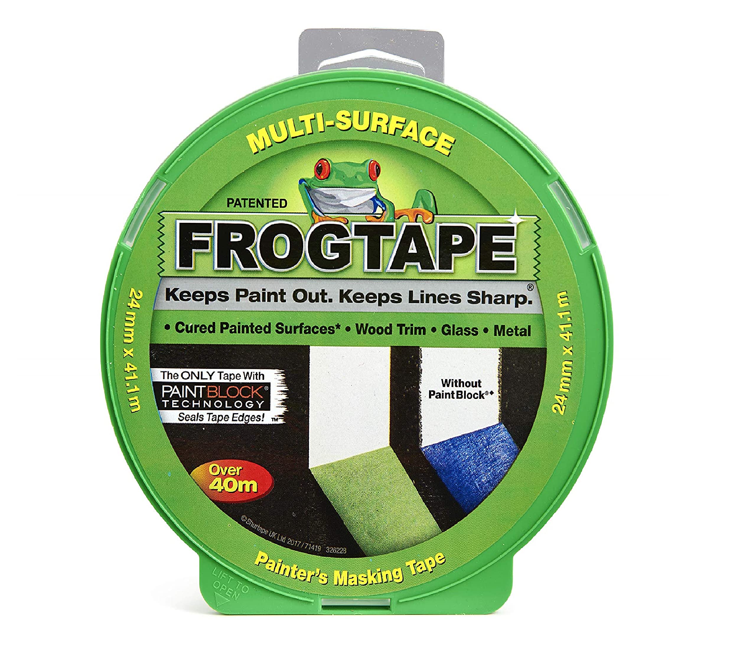 Nastro Decorativo 10mm Nastro Tessuto GT PRO Spike Tape 10mm X 25m - Nero, Per Marcature E Fai Da Te Nastro Marcature Professionale - 13
