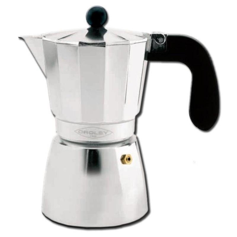 Oroley Cafetera Aluminio Alu 6 Tazas 215030300 Aluminio, Leroy Merlin