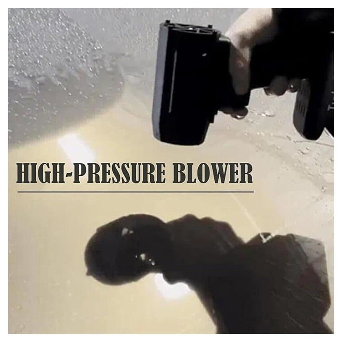 SOFFIATORE A DOPPIA BATTERIA 48 V PER FOGLIE ASCIUGATRICE TURBO VENTOLA PER AUTO - 7