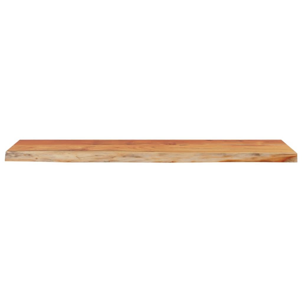 Étagère murale | Étagère flottante | Étagère suspendue rectangulaire massif acacia bordure assortie CFW508090 - 4