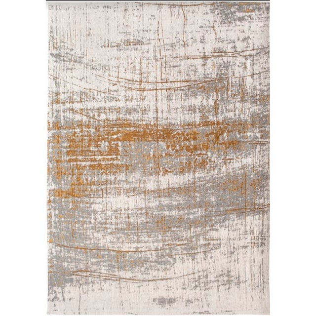 Tapis de salon coton Griff - Colombus Gold 200x280 cm