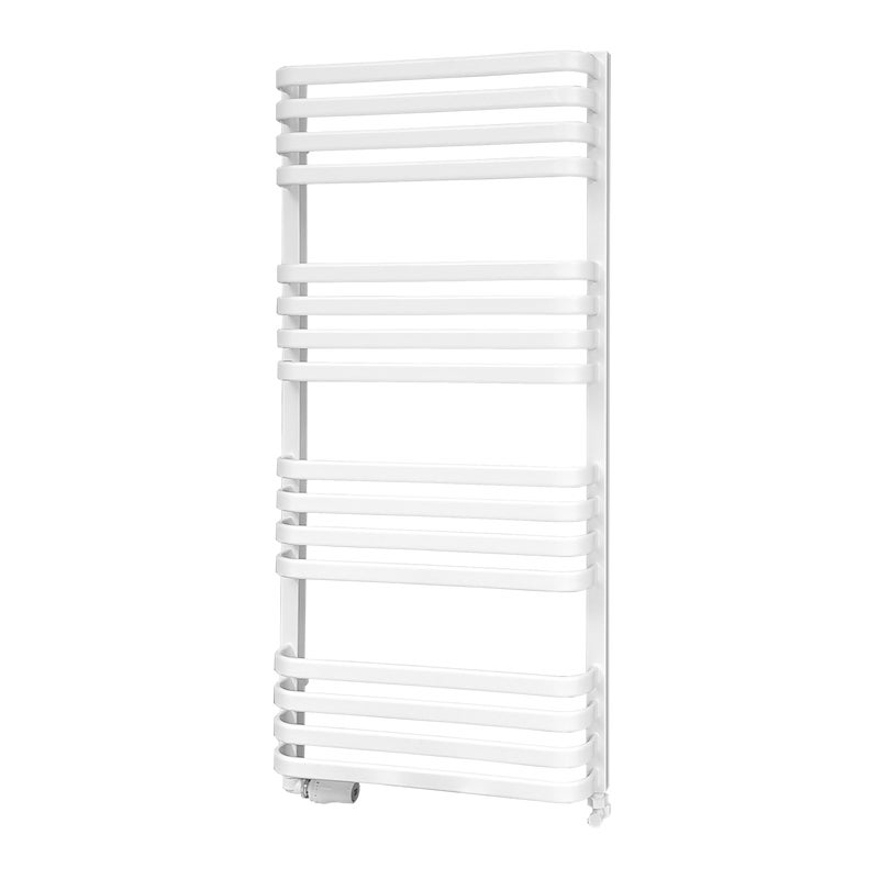 Grzejnik łazienkowy PIATTO ZBD 114x53 cm biały 631W Roz 50 cm LUXRAD