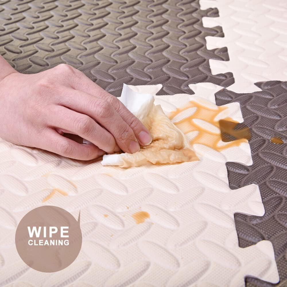 Tapis en mousse EVA pour chambre à coucher, tapis de puzzle pour enfants, tapis de jeu pour bébé, décoration de la maison, salon, 16 pièces - 3