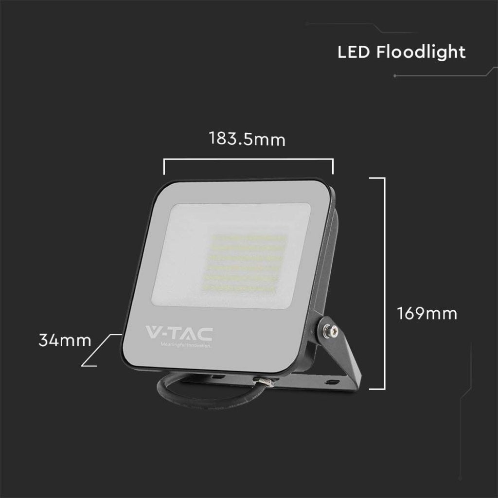 Dioda LED SMD Samsung 185LM/W 50W Kolor czarny 6500K IP65 - 4