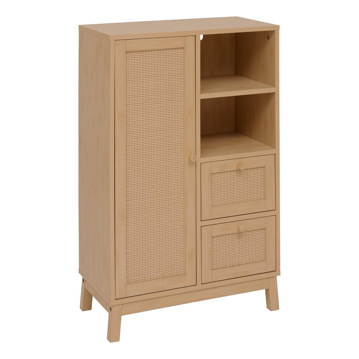 5Five Simply Smart Armario De Baño De 1 Puerta Caña 5Five Marrón , Leroy Merlin