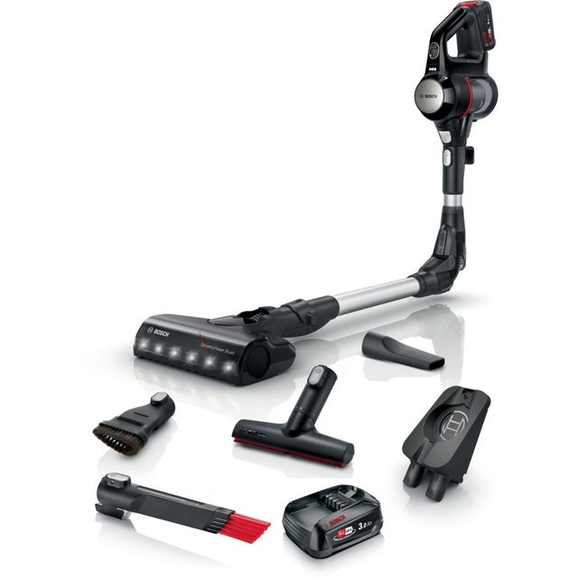 Bosch BCS712XXL aspirador de pó vertical/vassoura elétrica bateria seca sem saco 0,3 L preto 3 Ah