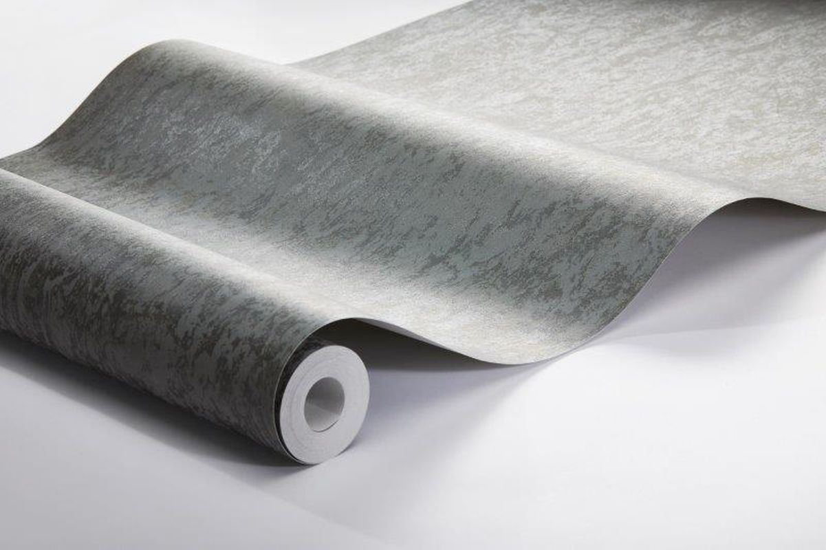 Papel pintado marmol verde grisáceo - 53 cm x 10.05 m - borastapeter