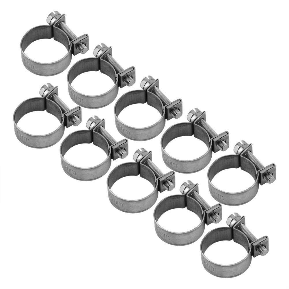 Fascette Acciaio Inox Heavy Duty T-Bolt Mini Linea Di Carburante Clip Tubo 6mm 20mm Dimensioni Opzionali Per Impianto Idraulico 10 Pz Set 13 15 Mm