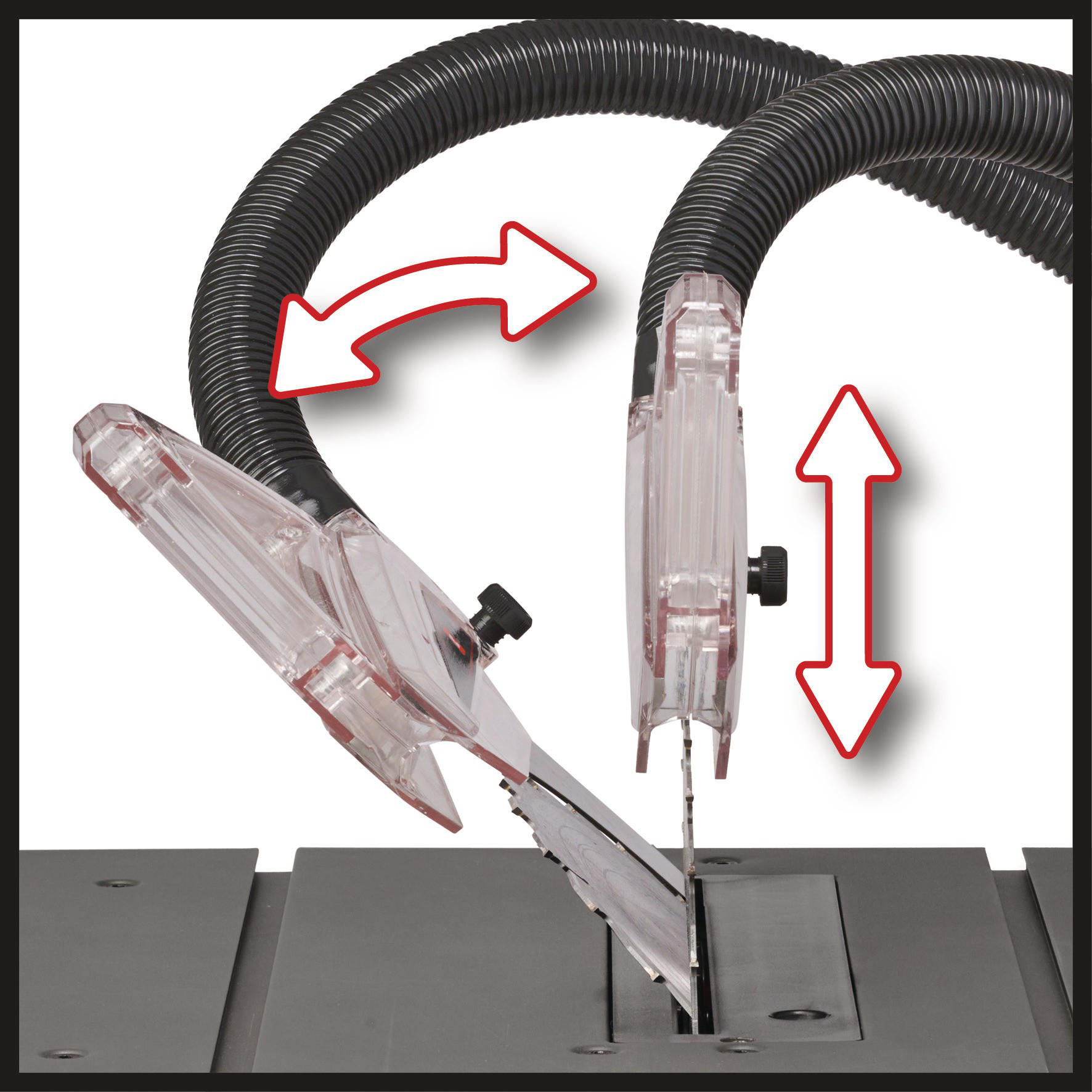 Einhell Scie circulaire sur table TC-TS 2025/2 U (2 000 W, butée d’angle +/- 60°, rallonges latérales) - 5