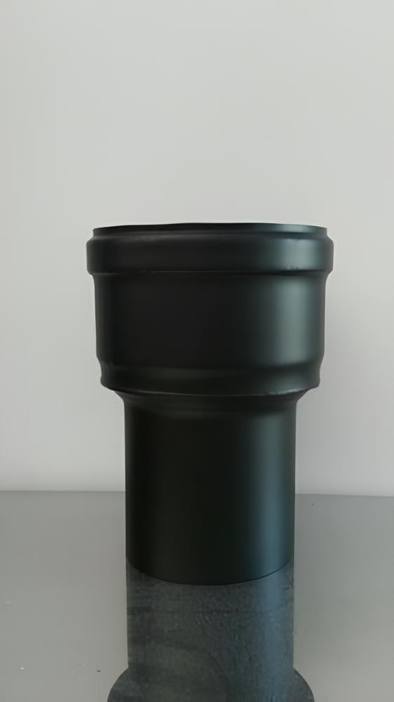 Redukcja spalin czarna, piec na pellet 2 mm- Ø 100 F / 80 F