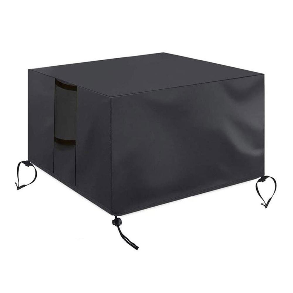 LRHRHR Copertura per Mobili da Giardino, Copertura Tavolo Esterno 420D Oxford Impermeabile Resistente ai Raggi UV Copertura Protettive-Silver| 110x110x85cm/43x43x33in LRHRHR Copertura per Mobili da Giardino, Copertura Tavolo Esterno 420D Oxford Impermeabile Resistente ai Raggi UV Copertura Protettive-Silver| 110x110x85cm/43x43x33in