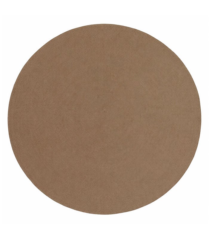 Alfombras Hamid  Hamid, Alfombra Redonda Nansa 200X200 Para Interior/Exterior Marrón , Leroy Merlin