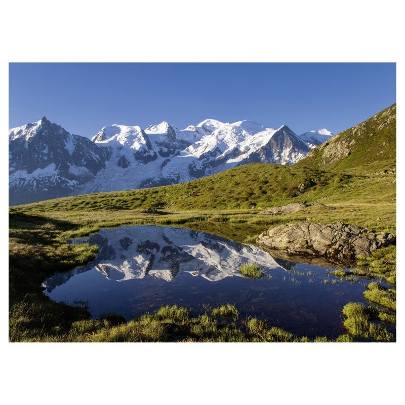 Tableau toile en kit BELLACHAT paysage de montagne 180 x 130 cm - Toile textile sans PVC, Made in France par Scenolia - 2