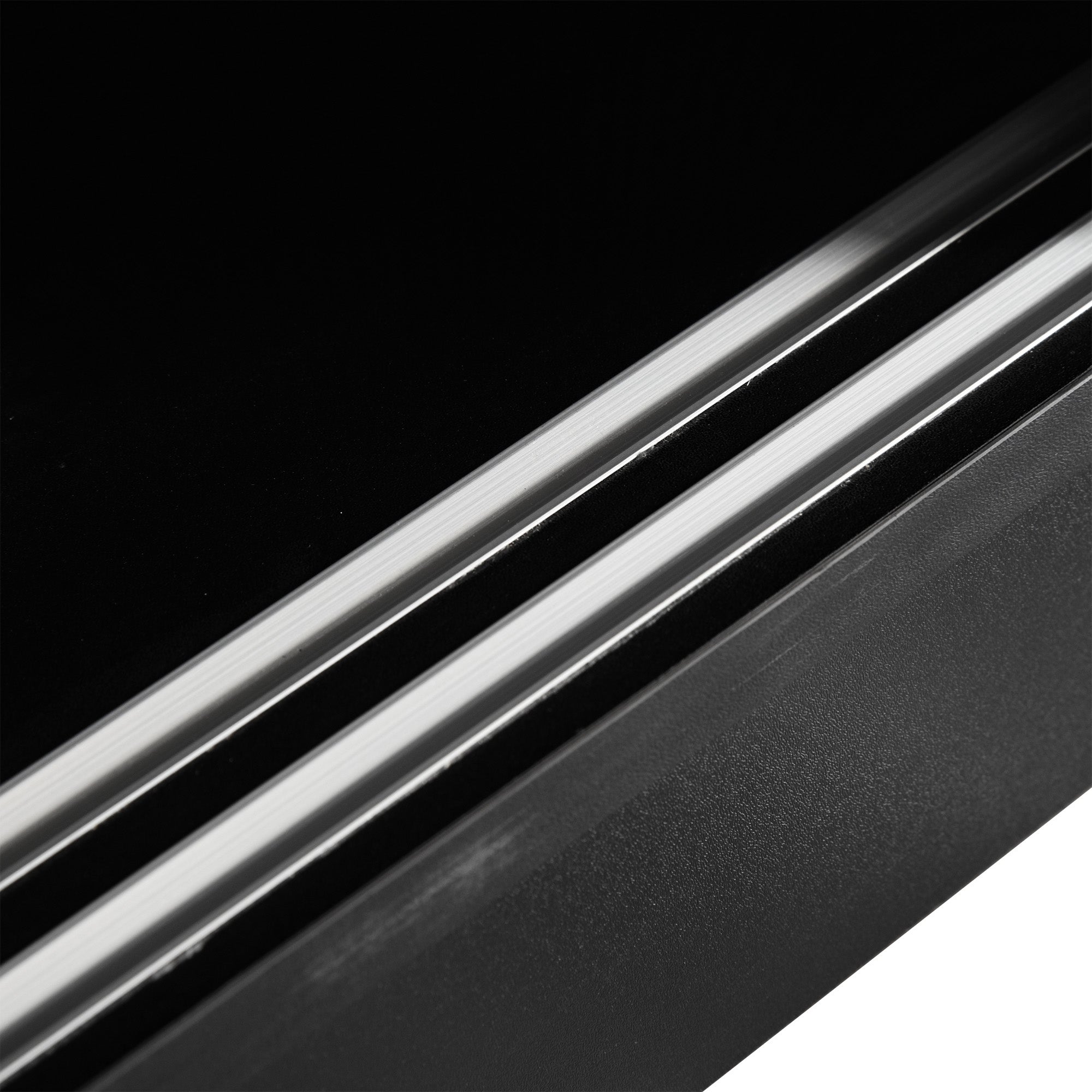 Armoire de bureau aggloméré 2 portes coulissantes HOMCOM noir - 9