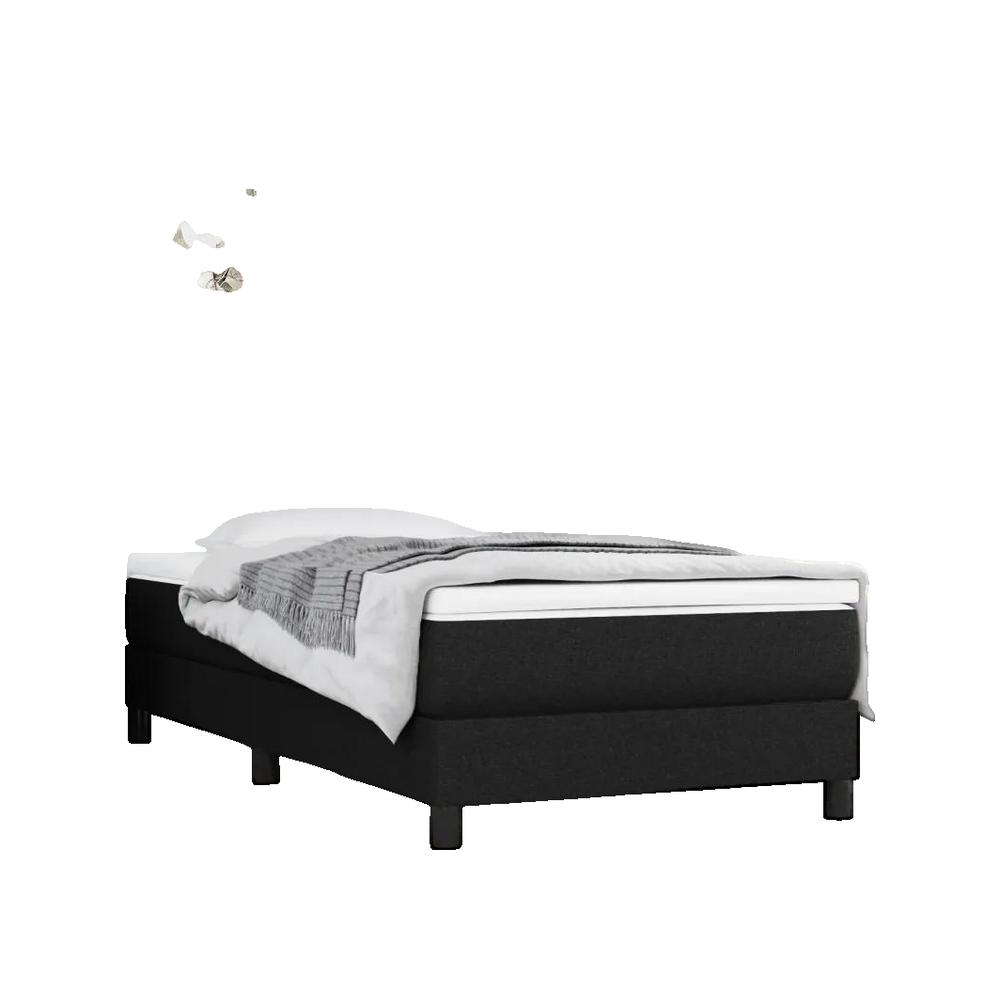 Materac vidaxl Czarny 90x190 cm Sprężyny kieszeniowe i wygodna pianka