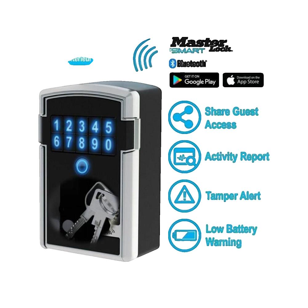 Boîte À Clés Masterlock Sécurisée Bluetooth 5441eurd - 2