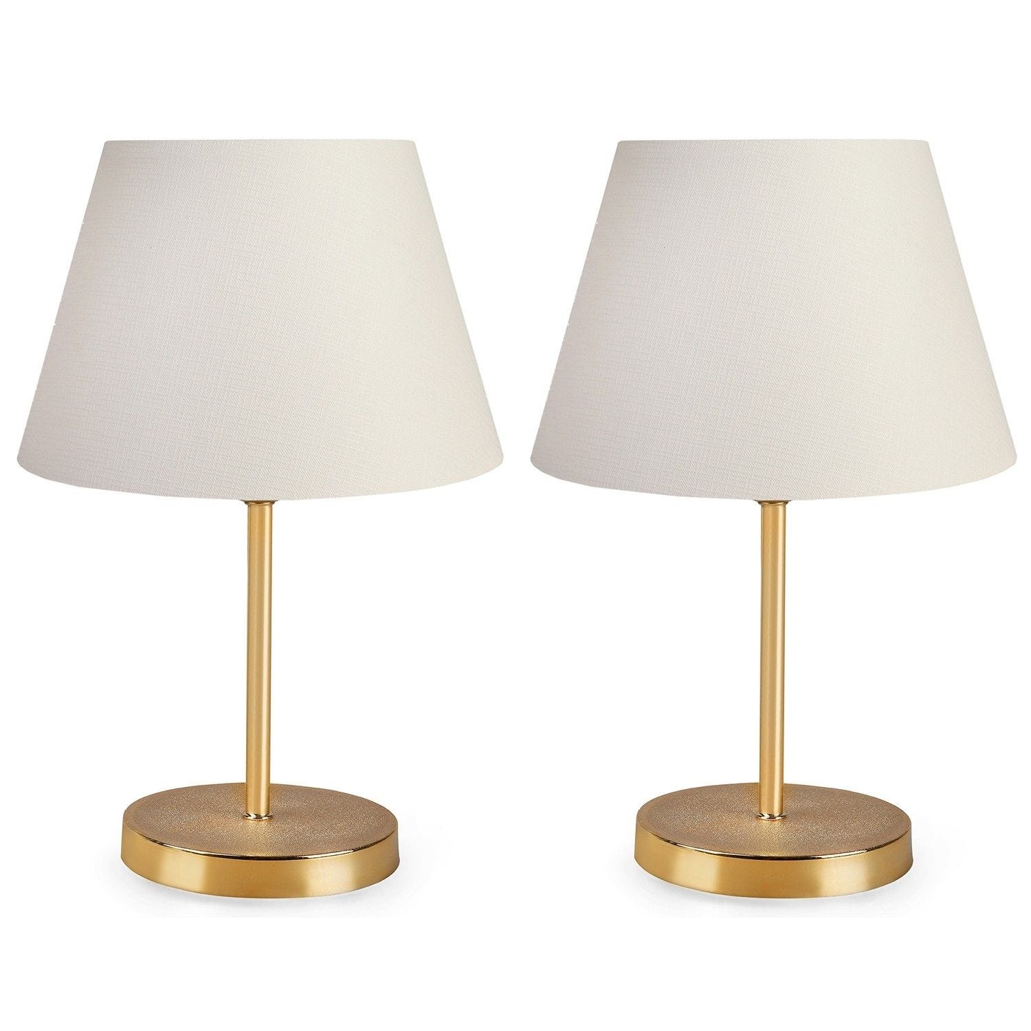Lot de 2 lampes de table cocon Lot de 2 lampes de table cocon