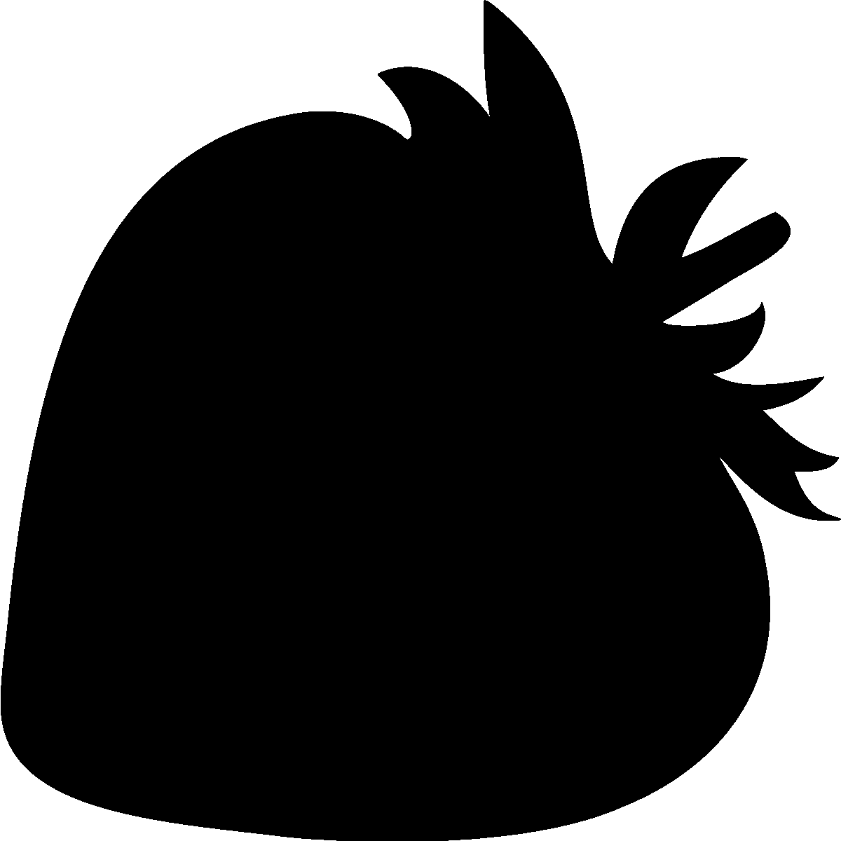 Adesivo Strawberry design - Sticker adesivo - adesivi murali - 55x55cm - 2