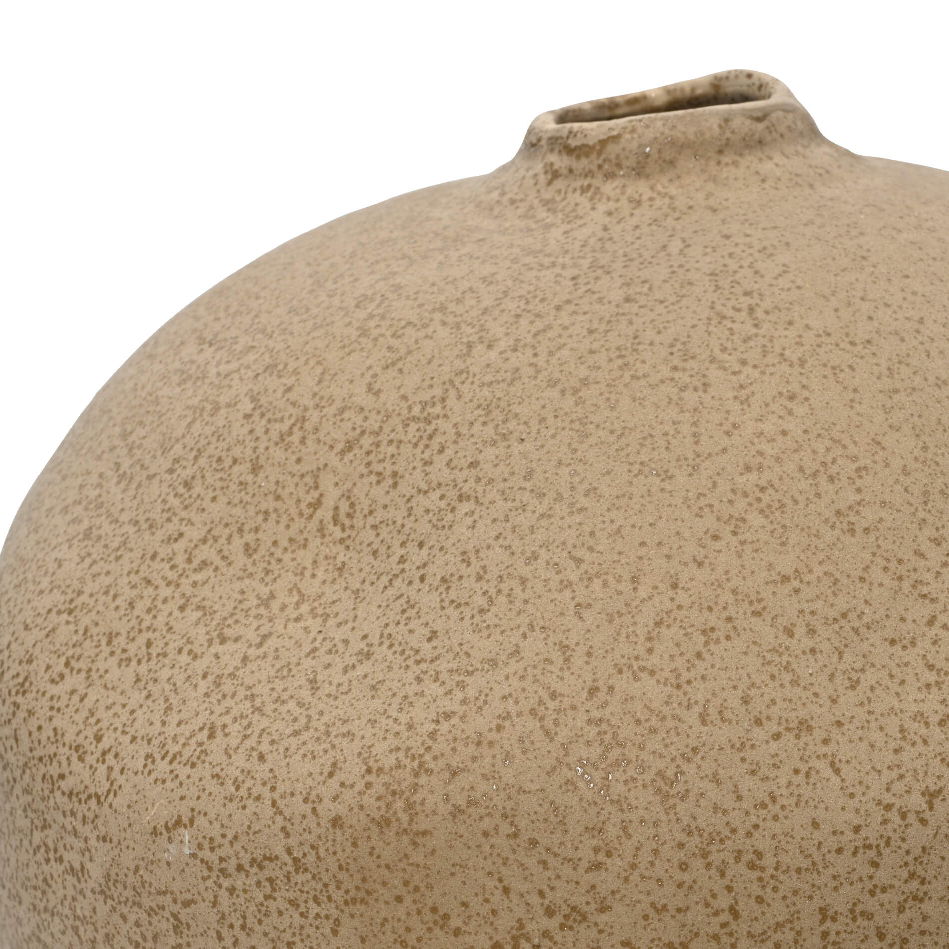 Vaso Decorativo Rebecca Mobili Dotory 22x29,5x29,5 Terracotta Marrone - 4