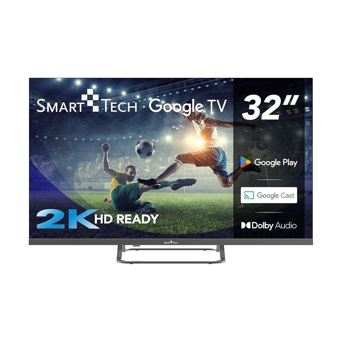 Smart Tech 32HG01V Smart TV LED HD READY 32 pollici, Antracite | Leroy ...