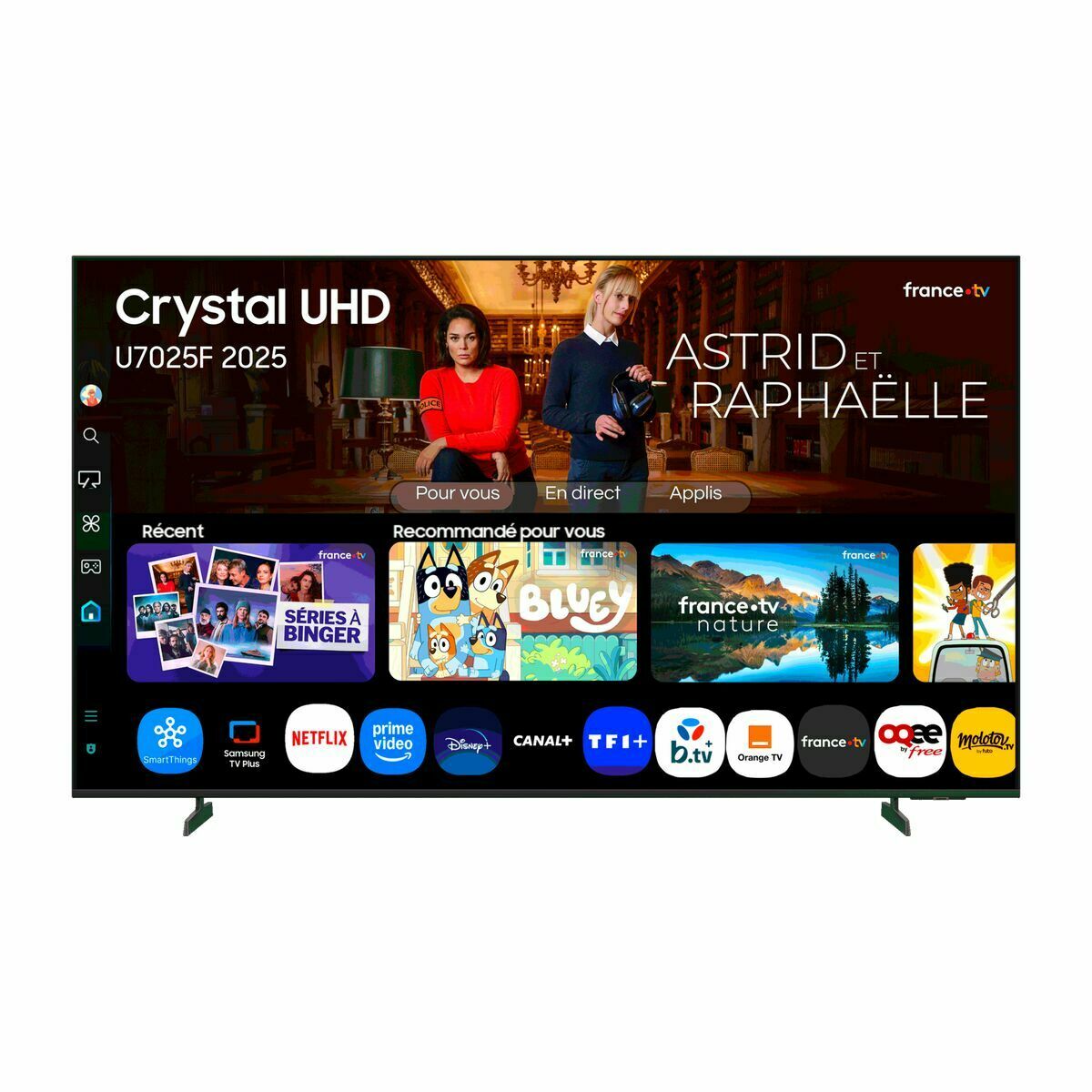 TV Samsung Smart TV 65" LED 4K Ultra HD TU65U7025FKXXC | Tizen, HDR