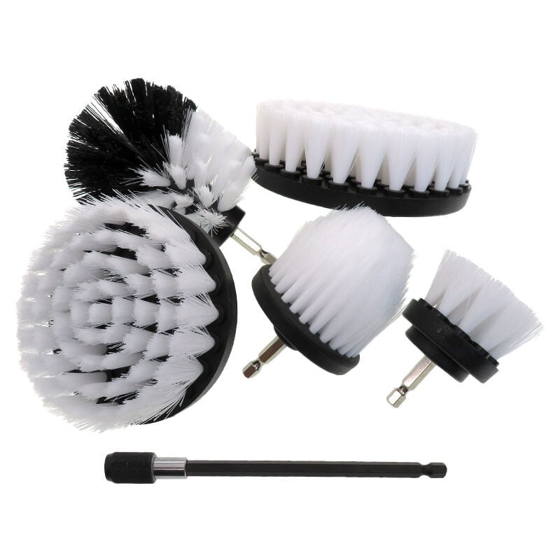 Spazzole Di Pulizia Rotanti In Nylon Gambo Esagonale Per - Foto 7