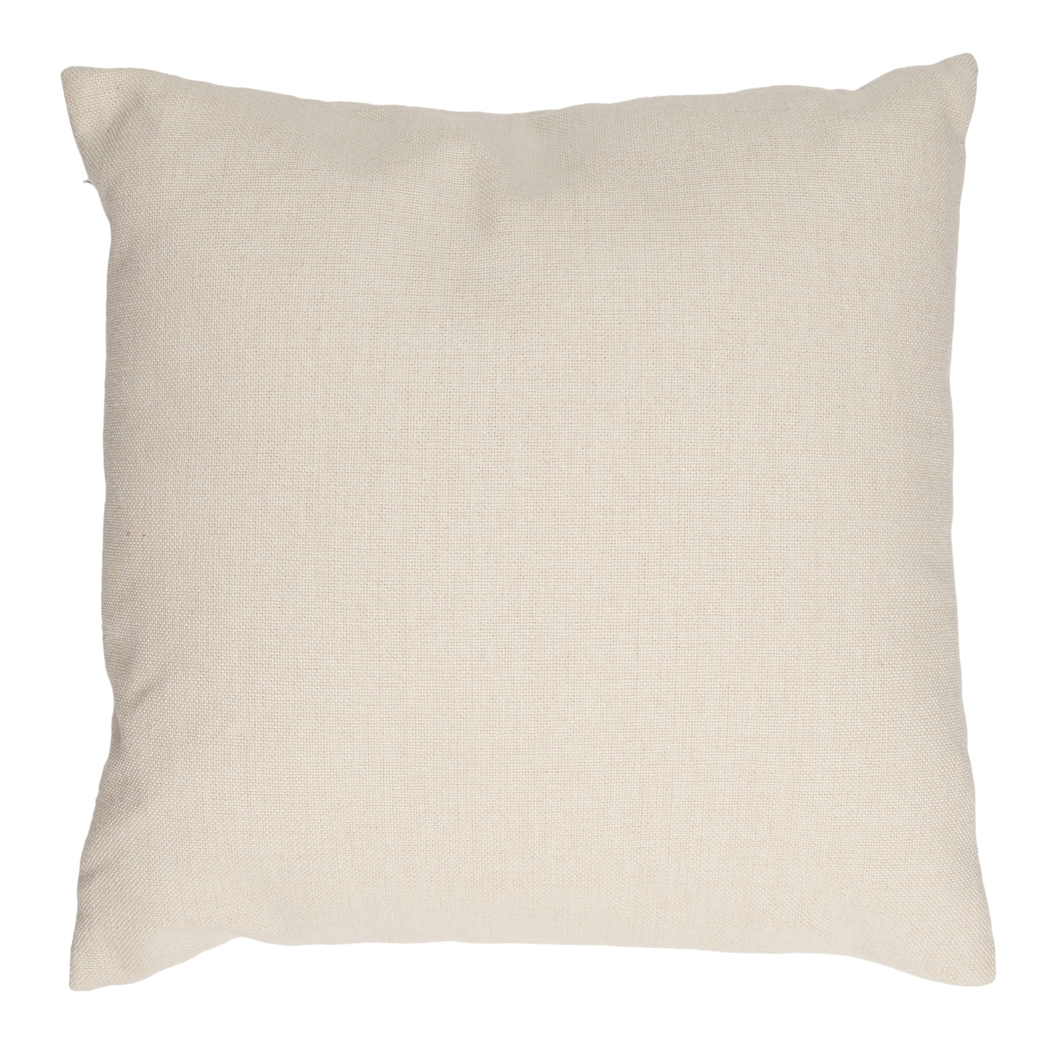 Coussin - Home Deco Factory - Beige Bouclette - Déhoussable - 2