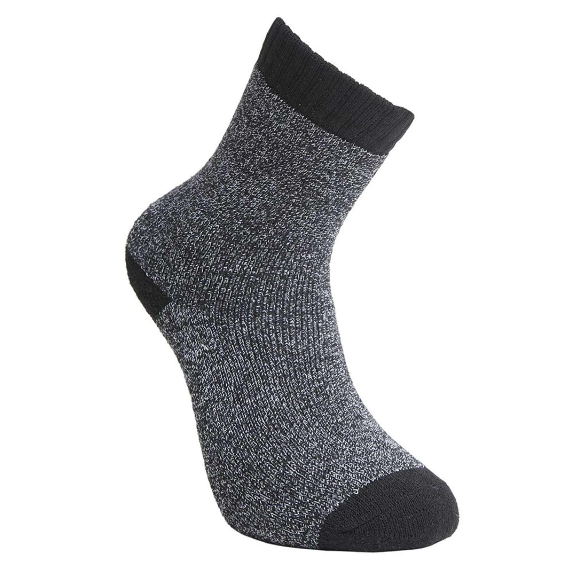 BILLY - LOT DE 5 PAIRES DE CHAUSSETTES - 9683 Gris chiné , Noir 39,42 - 2