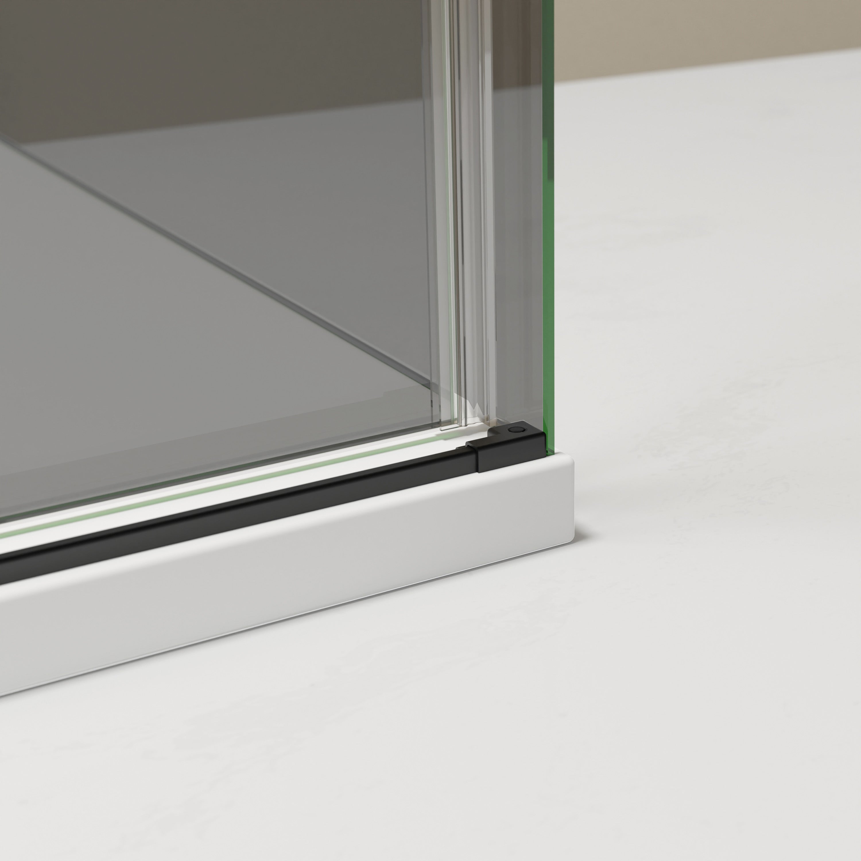 Bernstein Kabina prysznicowa NT806 FLEX - szkło szare bezpieczne ESG 8mm - 100x100 cm - 3