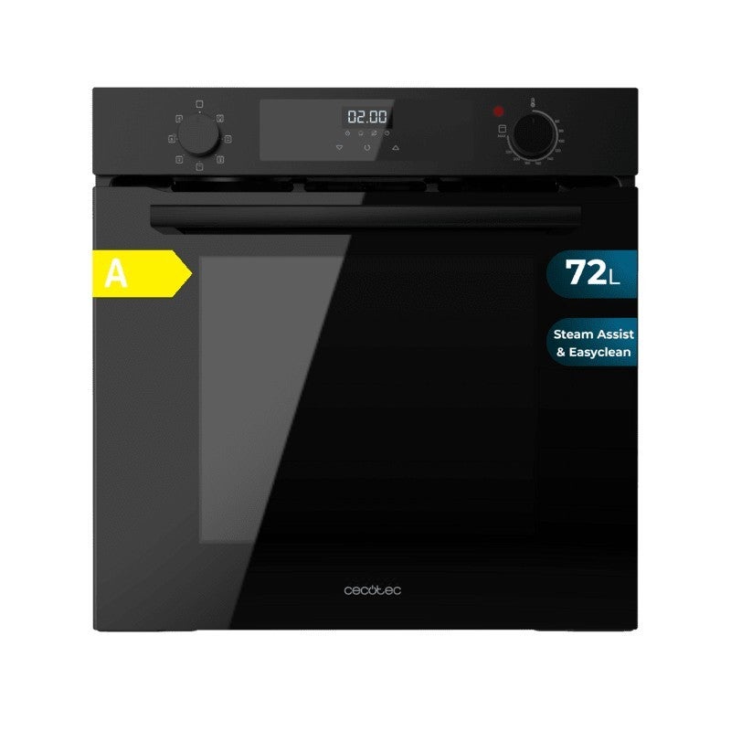 Cecotec Horno Bolero Hexa M226000 Glass Black 60 L Multifunción Negro , Leroy Merlin