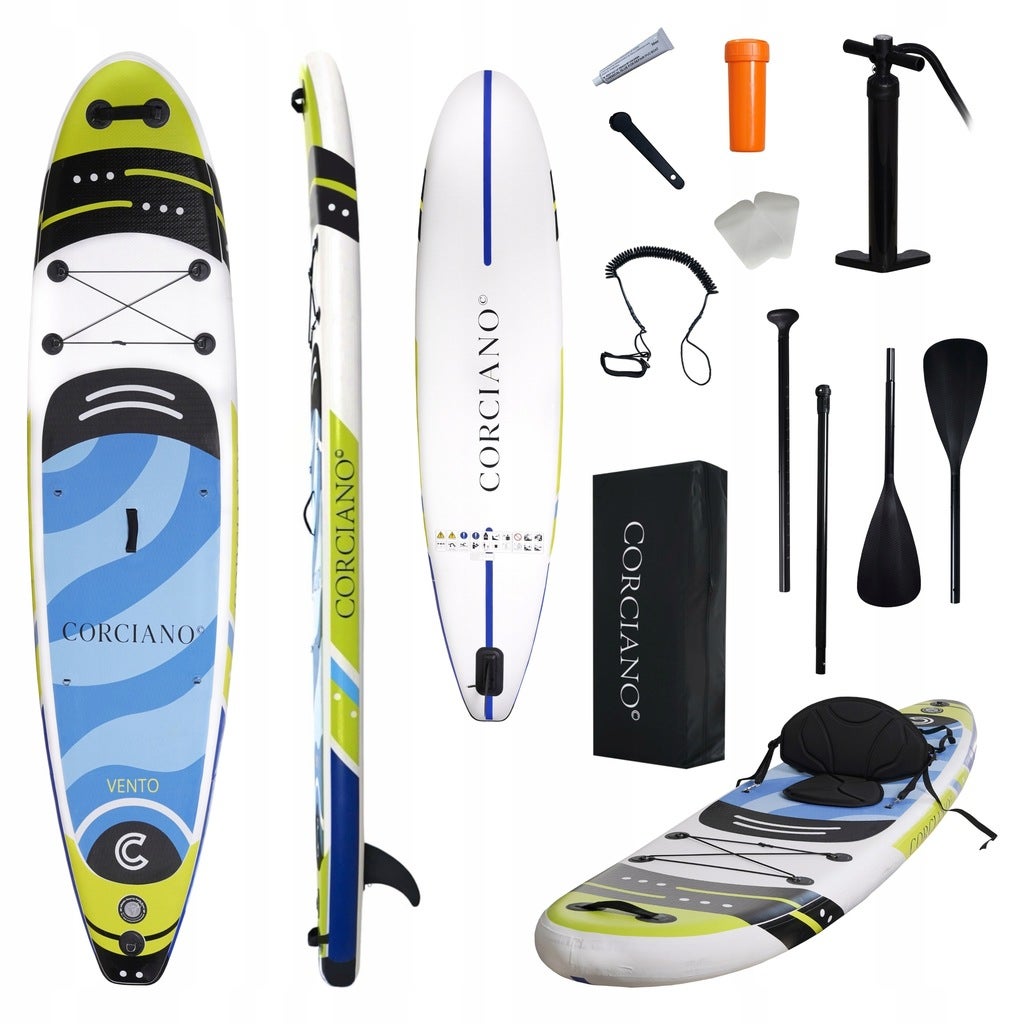 Deska SUP do pływania zestaw Corciano 350 cm 11,6" pompowana