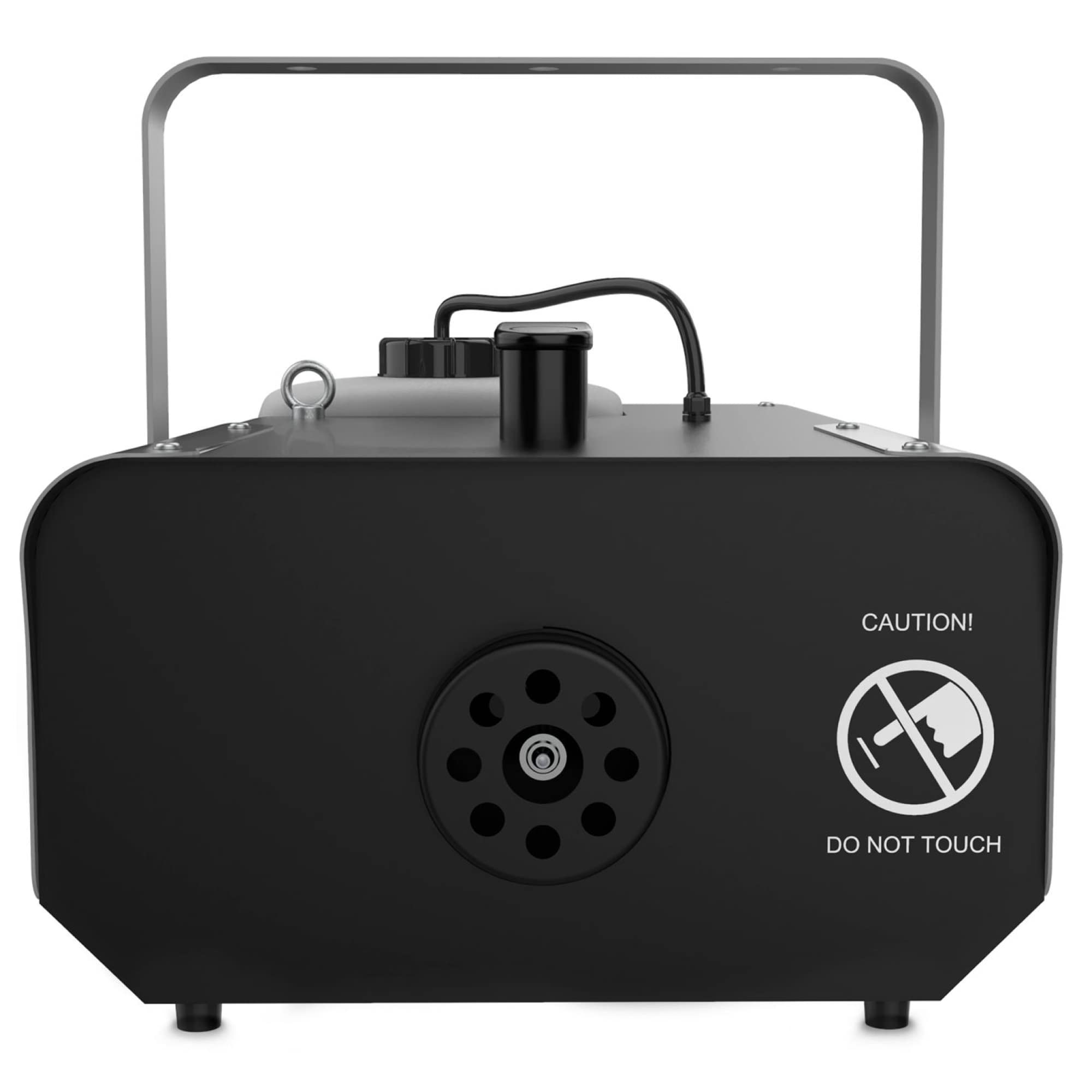 Audibax Smoke 1500 DMX - Macchina del Fumo con Connessione DMX - Macchina del Fumo con Telecomando - Potenza 1500W - Capacità 2 L - Fumo al Minuto di - 3