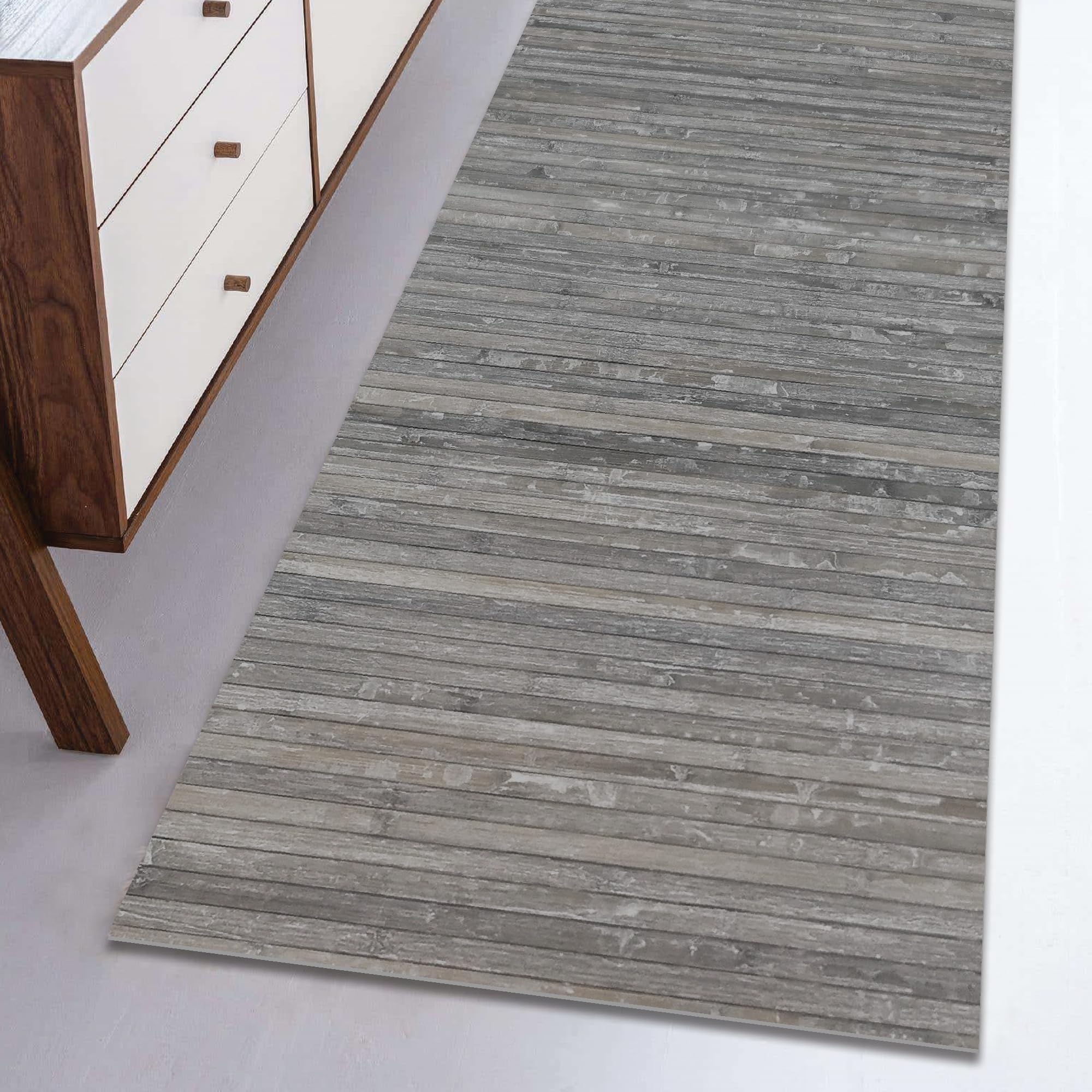 Comart - Tappeto Cucina Bamboo - 50x180 Cm - Fondo Antiscivolo