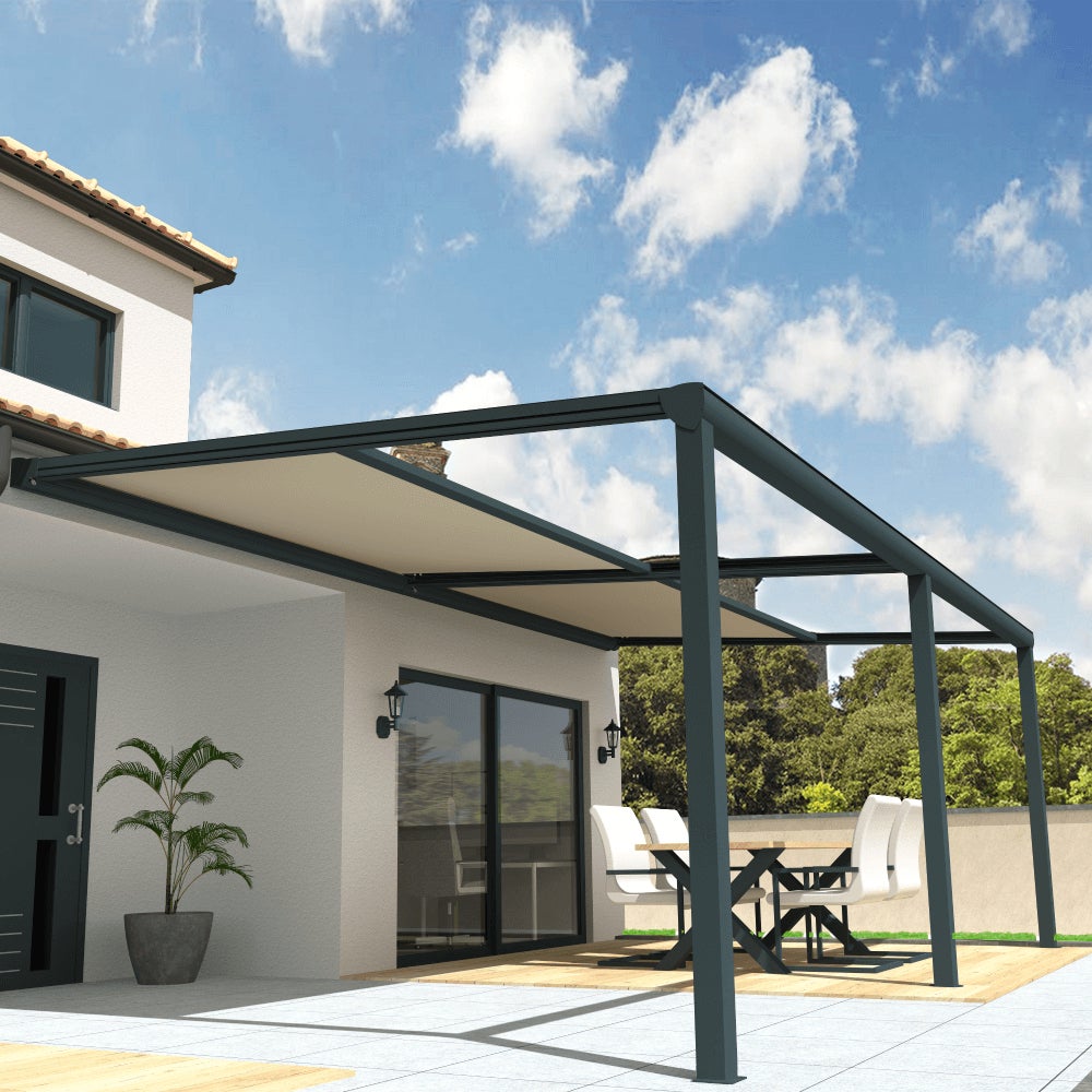 Pergola Anthracite en Aluminium 21 m² - 2