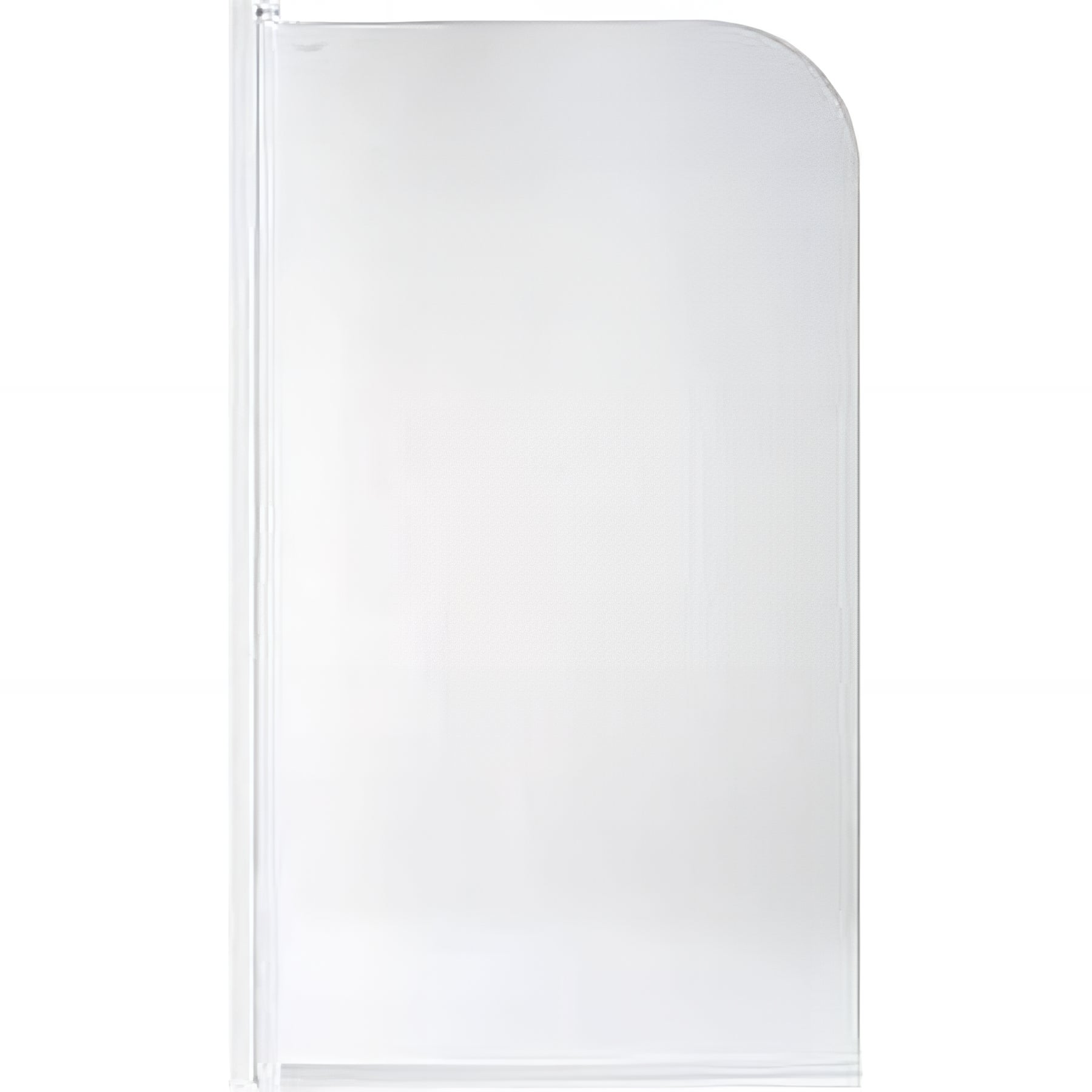 Pare baignoire fixe pas cher et de qualité en verre SCREEN BLANC