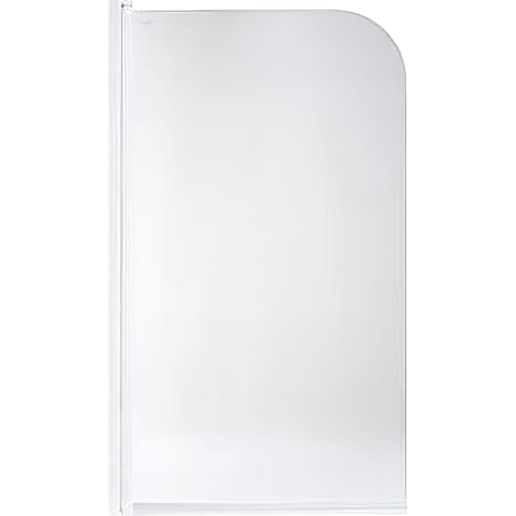 Pare baignoire fixe pas cher et de qualité en verre SCREEN BLANC Pare baignoire fixe pas cher et de qualité en verre SCREEN BLANC