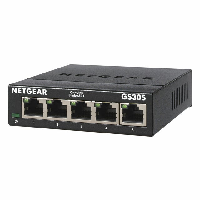 Gs305 - switch ethernet 5 ports gigabit NETGEAR
