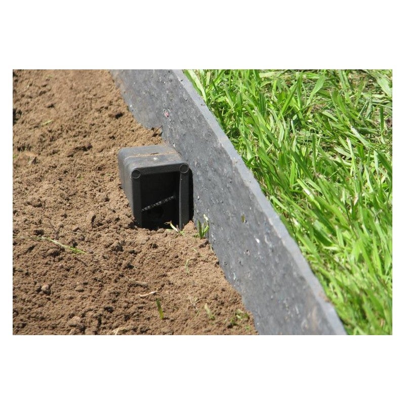 Piquet Ecolat pour bordure de jardin (Ecopic, lot de 10) - Gris 28 cm 28 - 3
