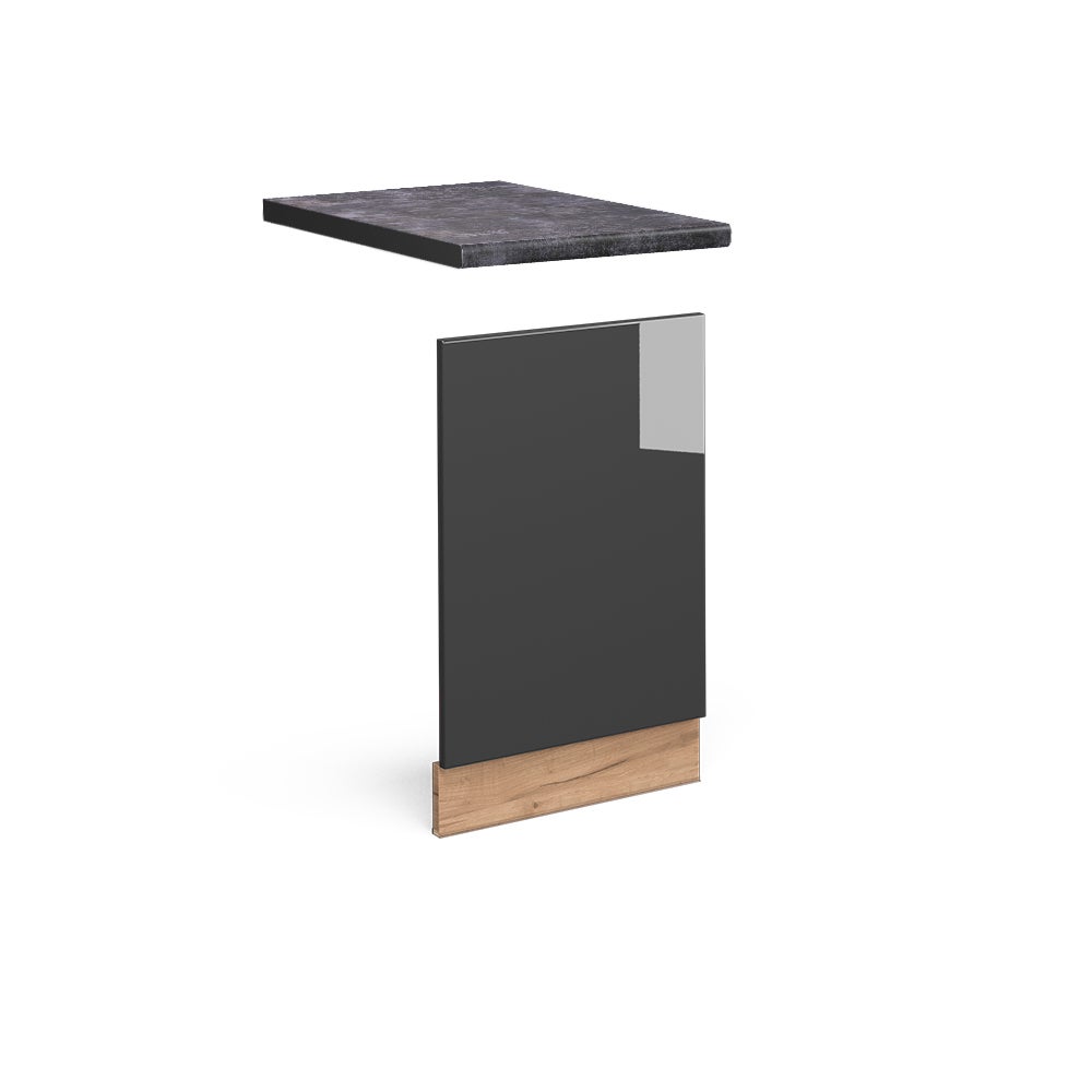 Vicco Panel przedni Fame-Line, Antracyt wysoki połysk, 45 cm , BP Antracyt