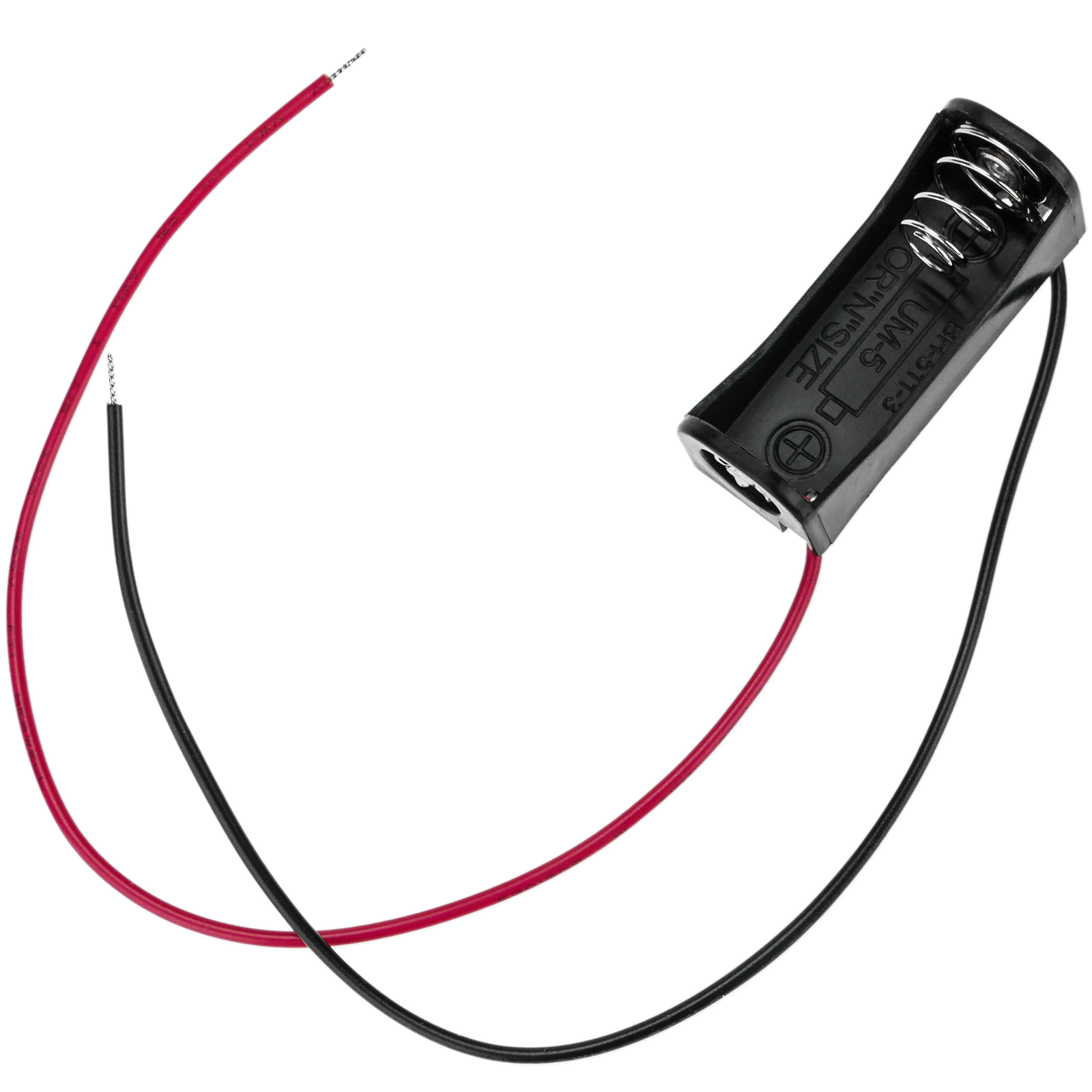 Battery compartment. Porte-pile plat pour 1 pile A23 8LR932 MN21 V23GA LR23 12V - 3