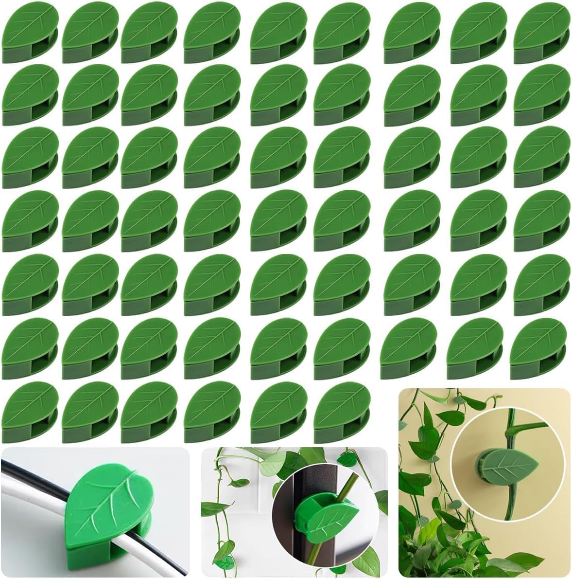 Lot De 35 Connecteurs Réglables Pour Treillis De Plantes 11 Mm - Pinces Universelles Jardin 5 Types