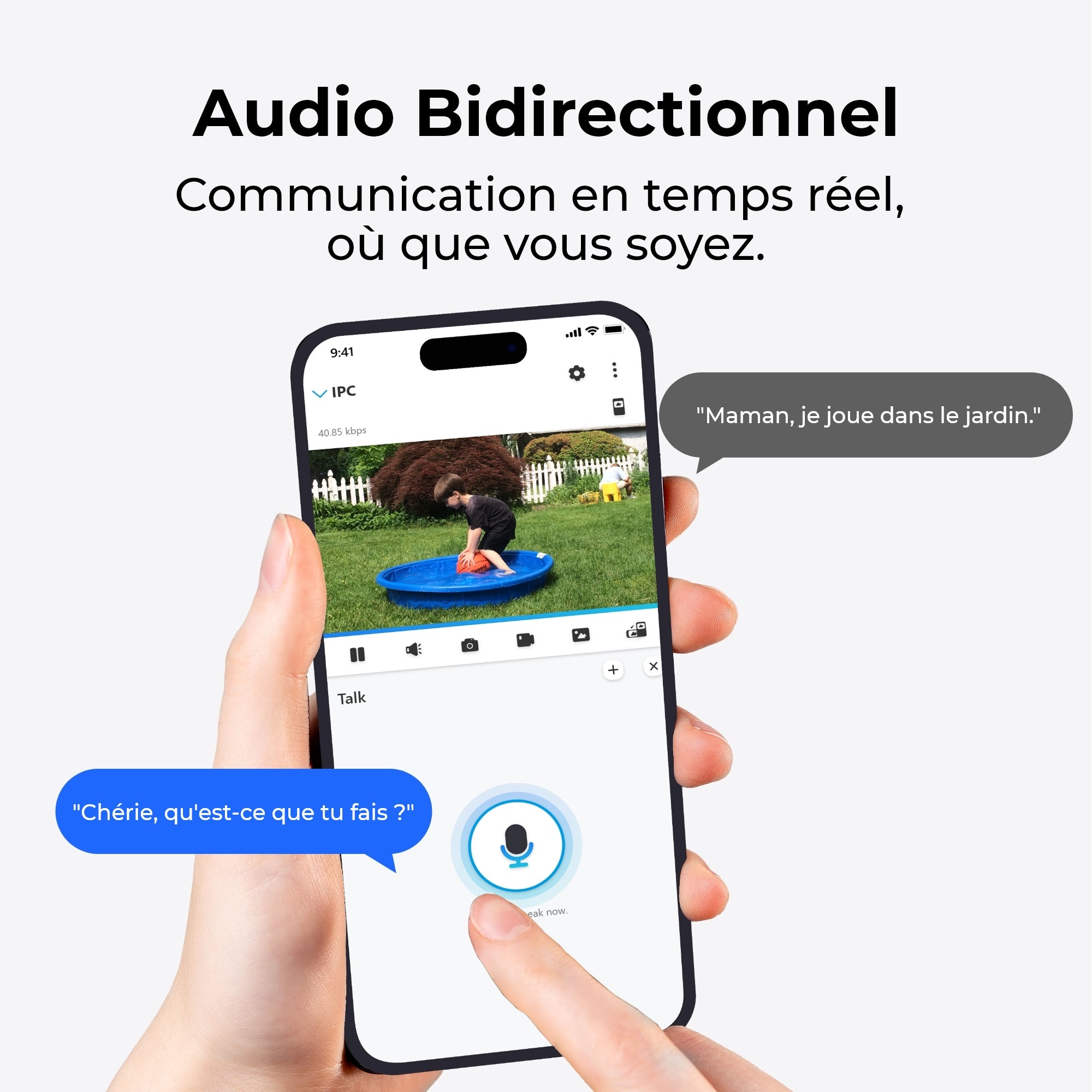 Caméra de surveillance 4K 4G LTE batterie PT sans fil, +SP, Reolink - 10