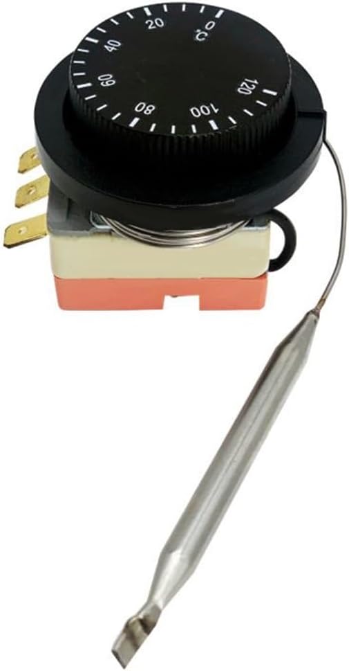 Termostat mechaniczny 0-120 °C - Wbudowane pokrętło regulacji temperatury