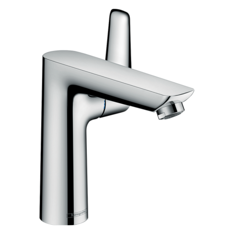 HANSGROHE 71754000 Talis E Jednouchwytowa bateria umywalkowa 150 z kompletem odpływowym z cięgłem Chrom
